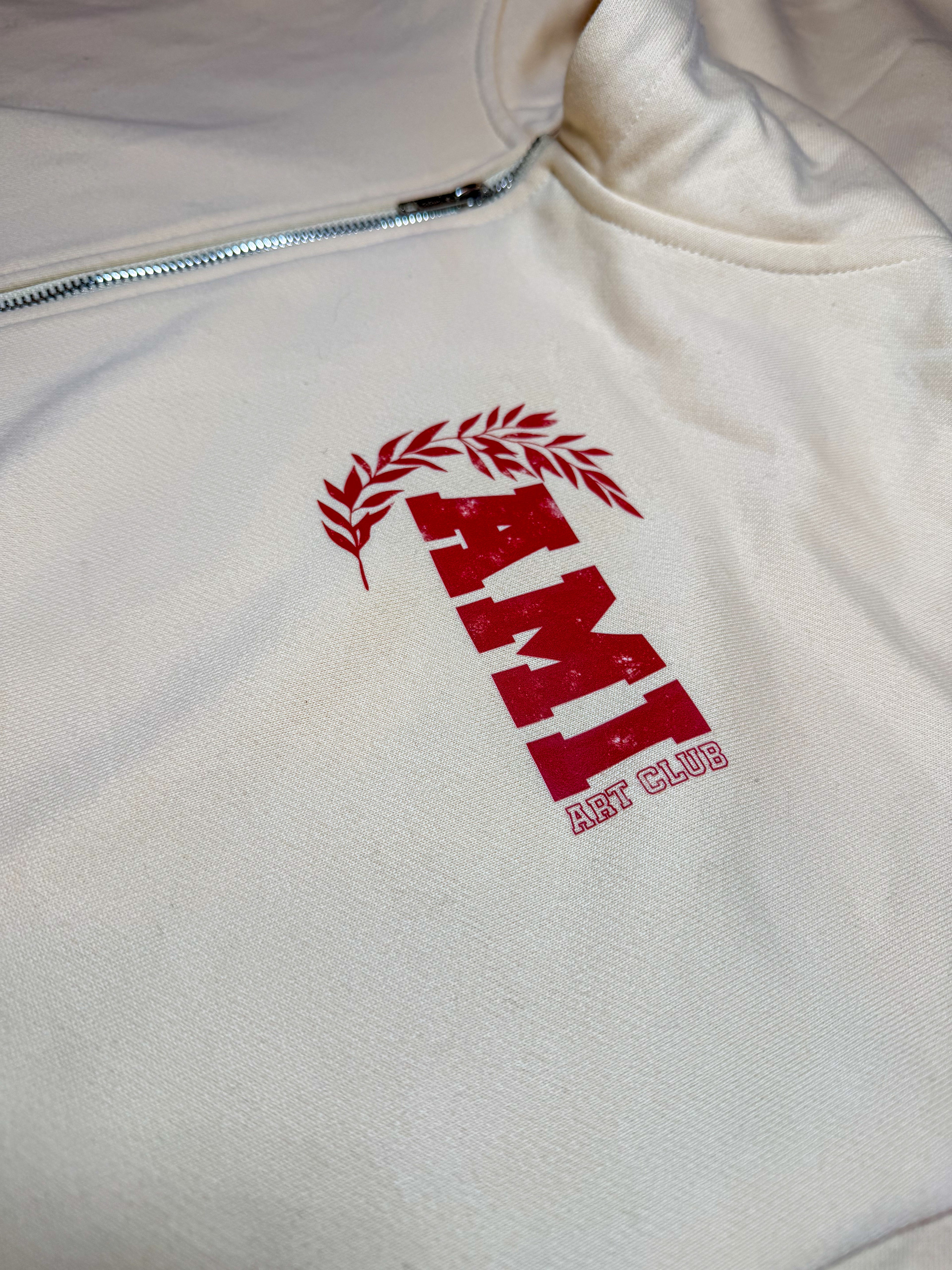 Ami Art Club Laurel Zip-Up